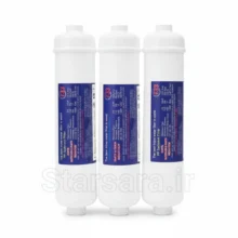 پک فیلتر 3 مرحله اینلاین دستگاه تصفیه آب خانگی